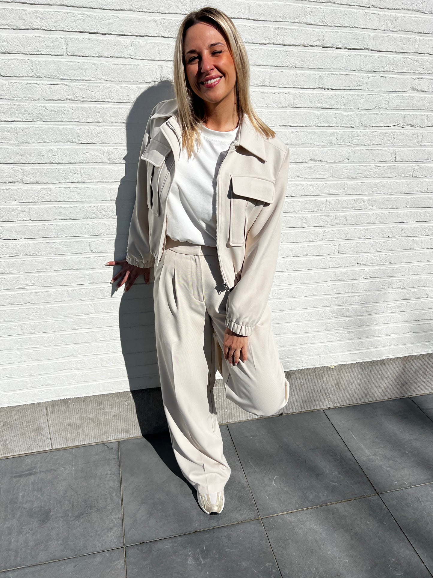 LuLu Co-ord Set – Beige