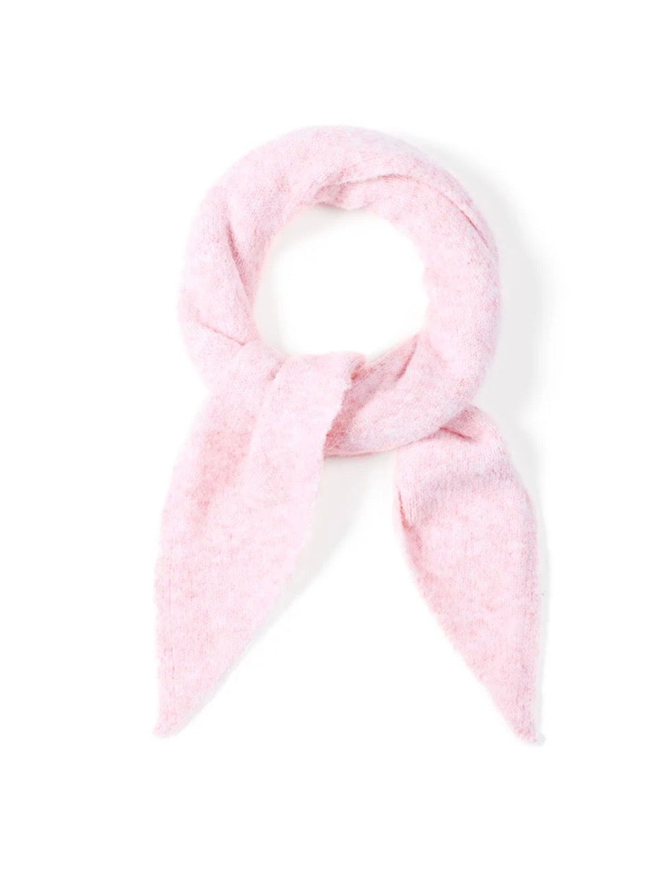 Light Pink Triangle Scarf