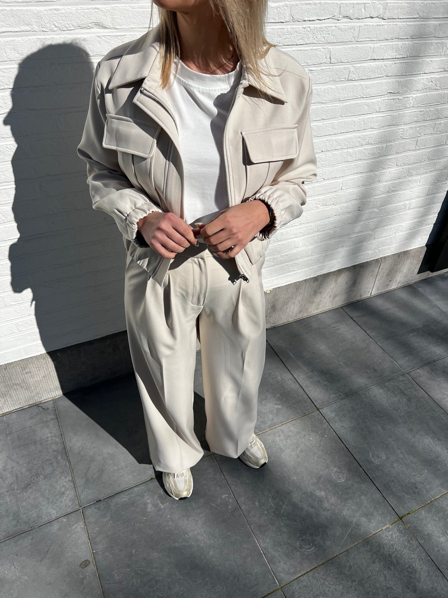 LuLu Co-ord Set – Beige