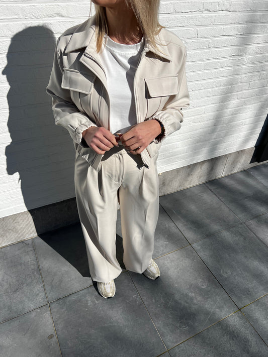 LuLu Co-ord Set – Beige