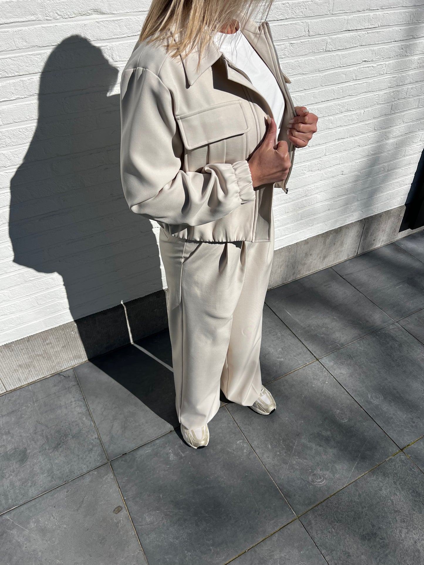 LuLu Co-ord Set – Beige