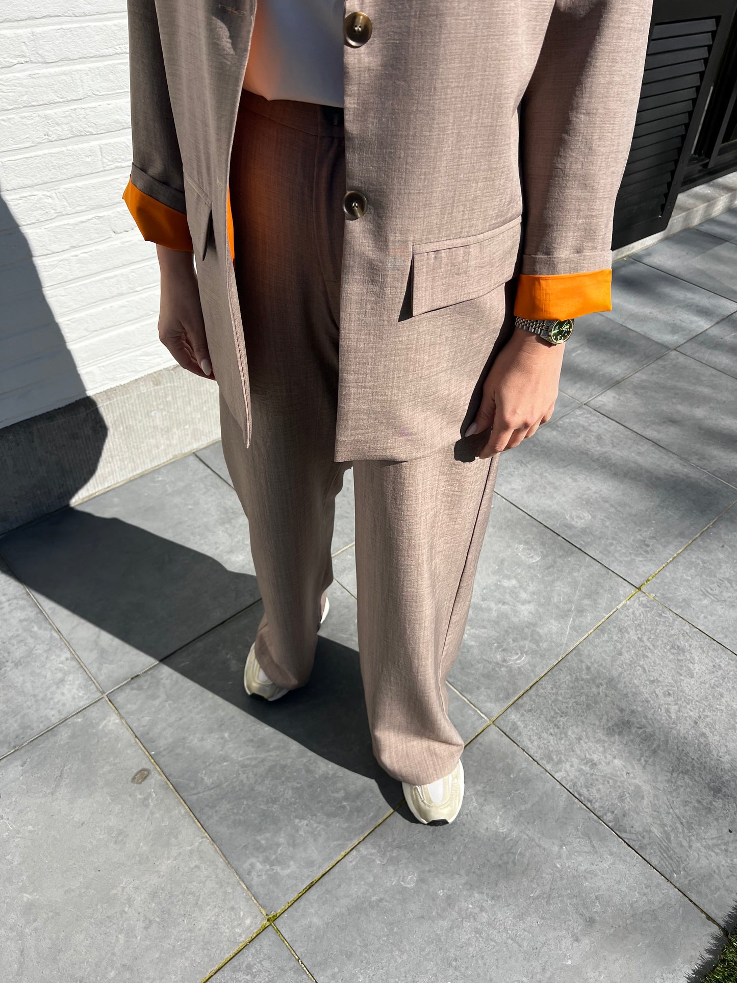 SOGGO Suit – Oversized Blazer with Matching Wide-Leg Trousers