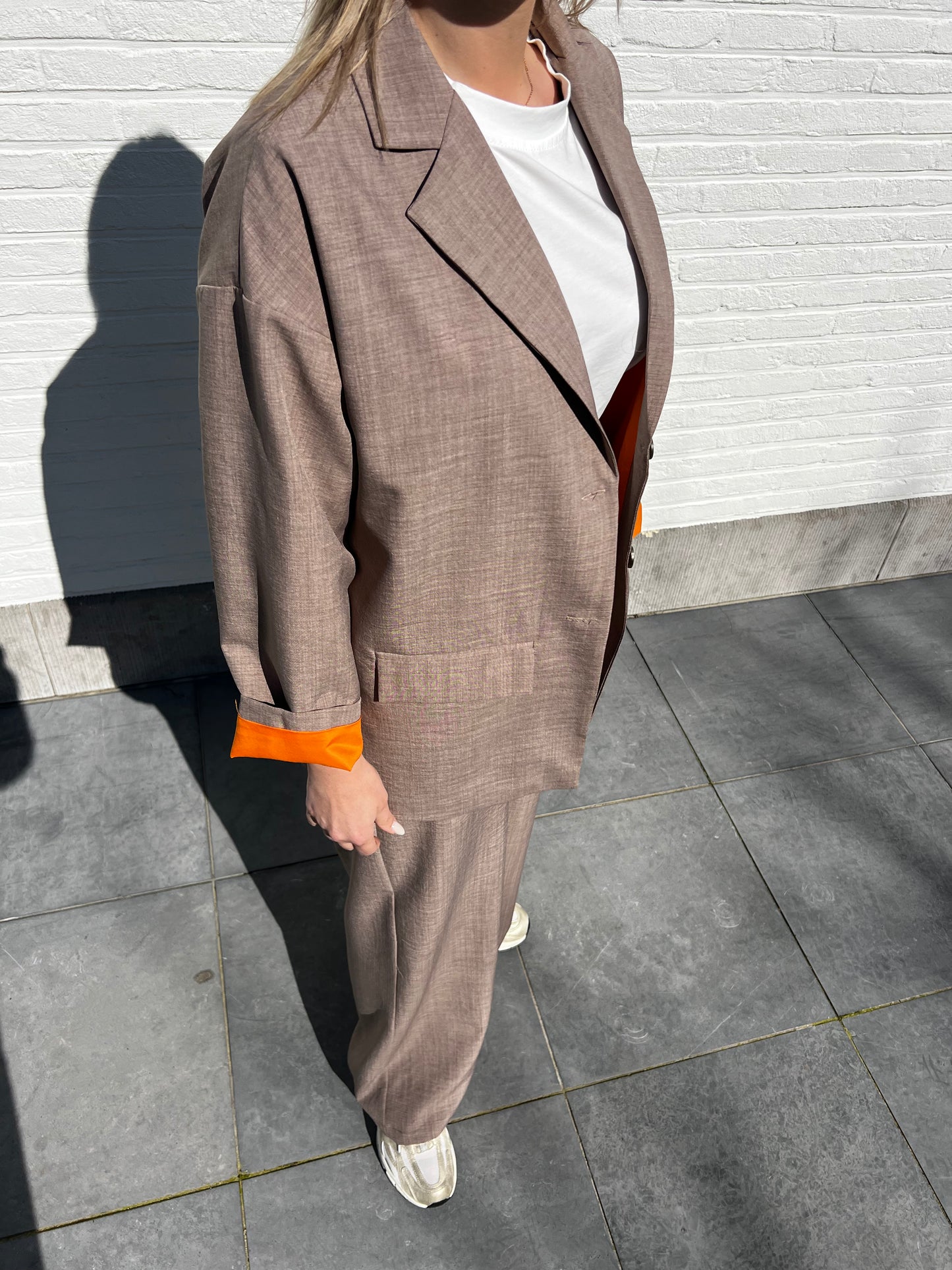 SOGGO Suit – Oversized Blazer with Matching Wide-Leg Trousers