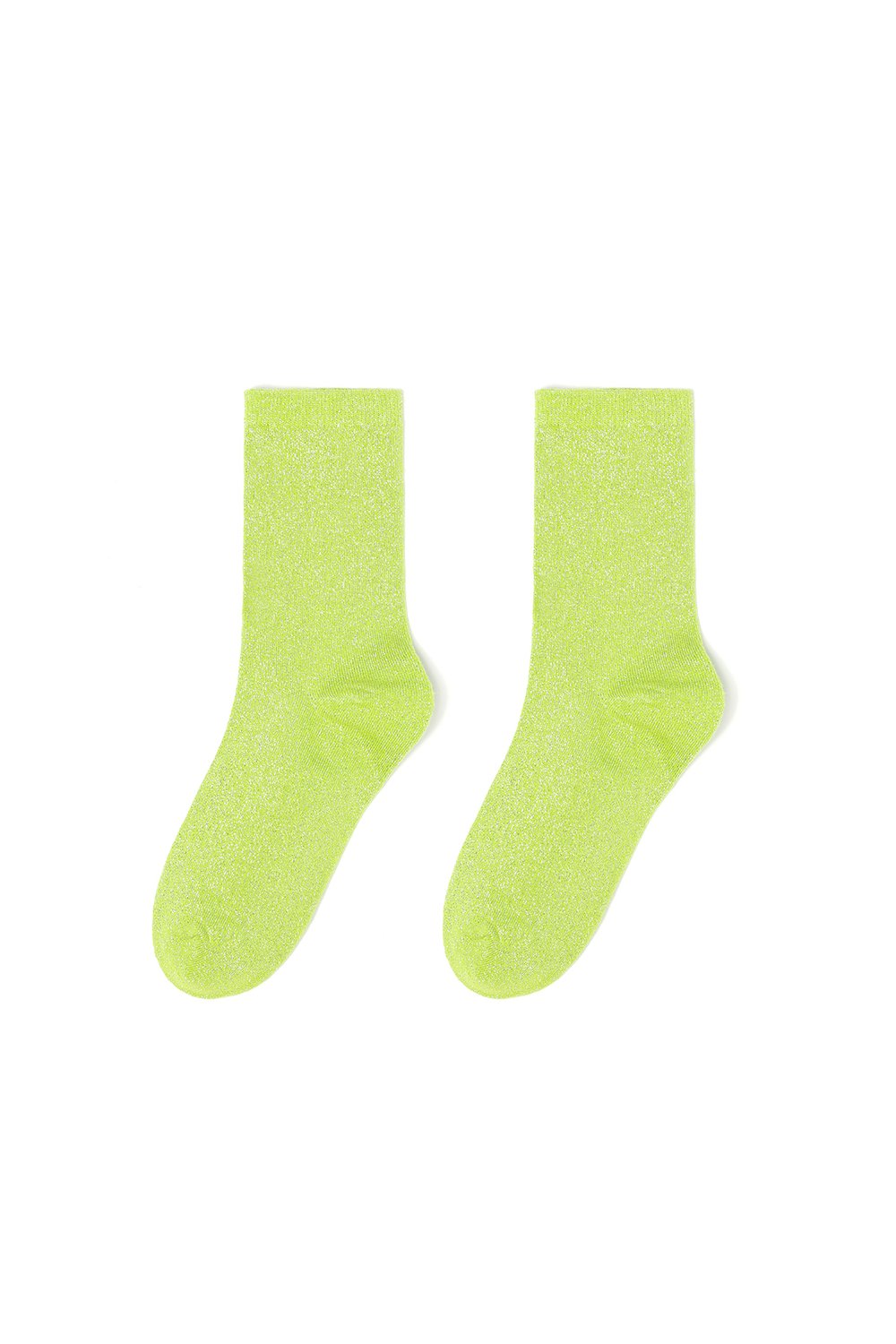 3-Pack Glitter Socks – Light Green, Light Blue & Light Pink